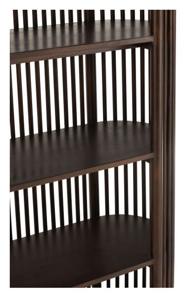 Dark brown wooden dresser