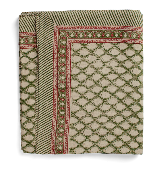 Cypress linen tablecloth
