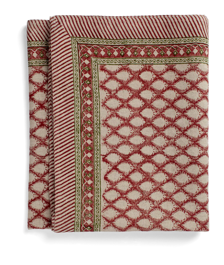 Cypress linen tablecloth