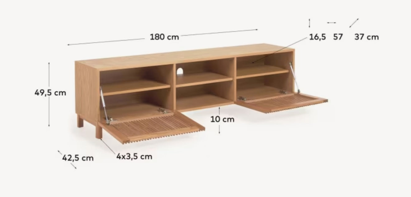 Bars tv stand