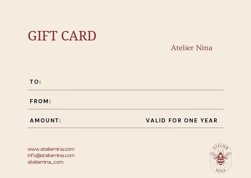 Atelier Nina Gift Card