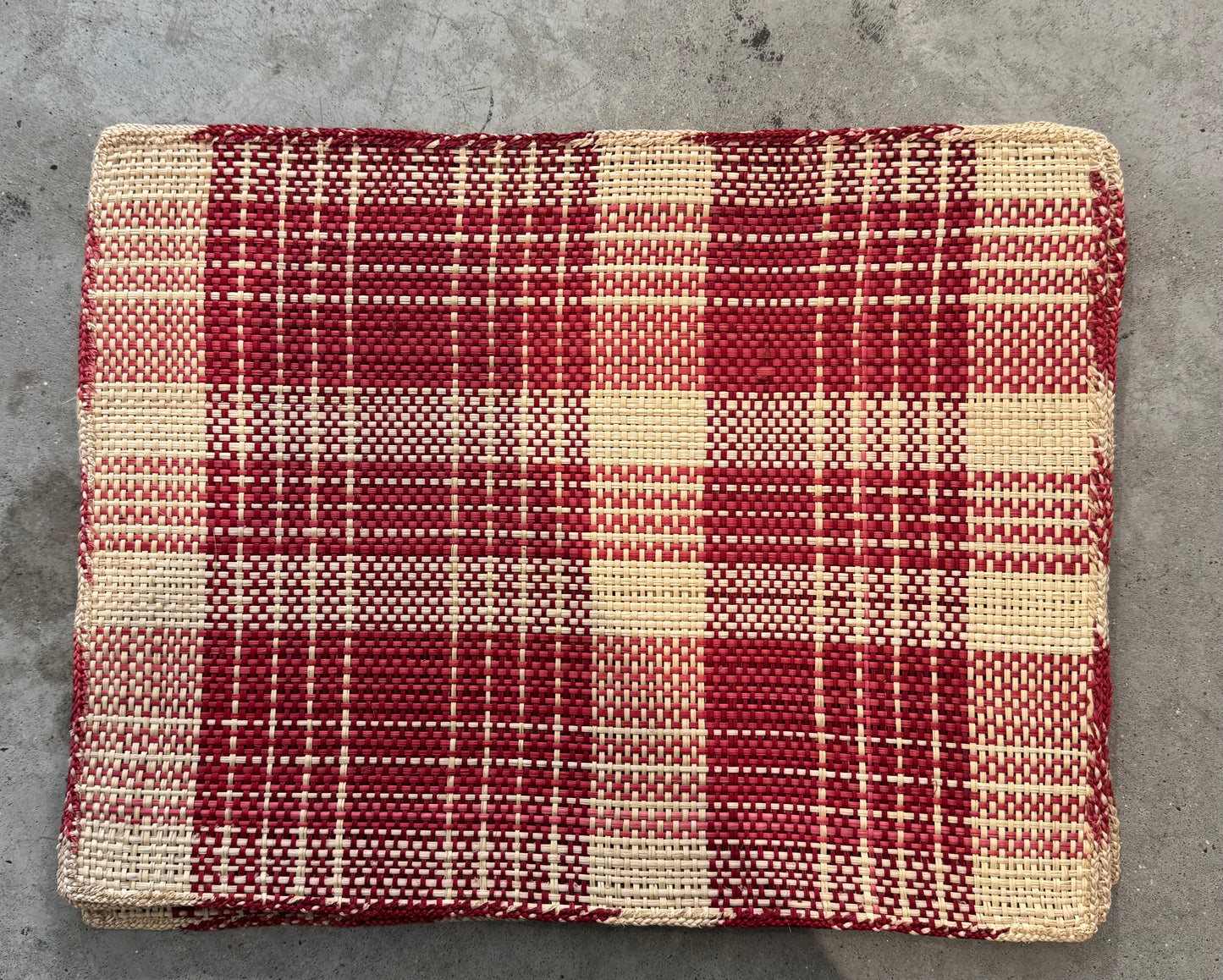 Straw placemats set of 6
