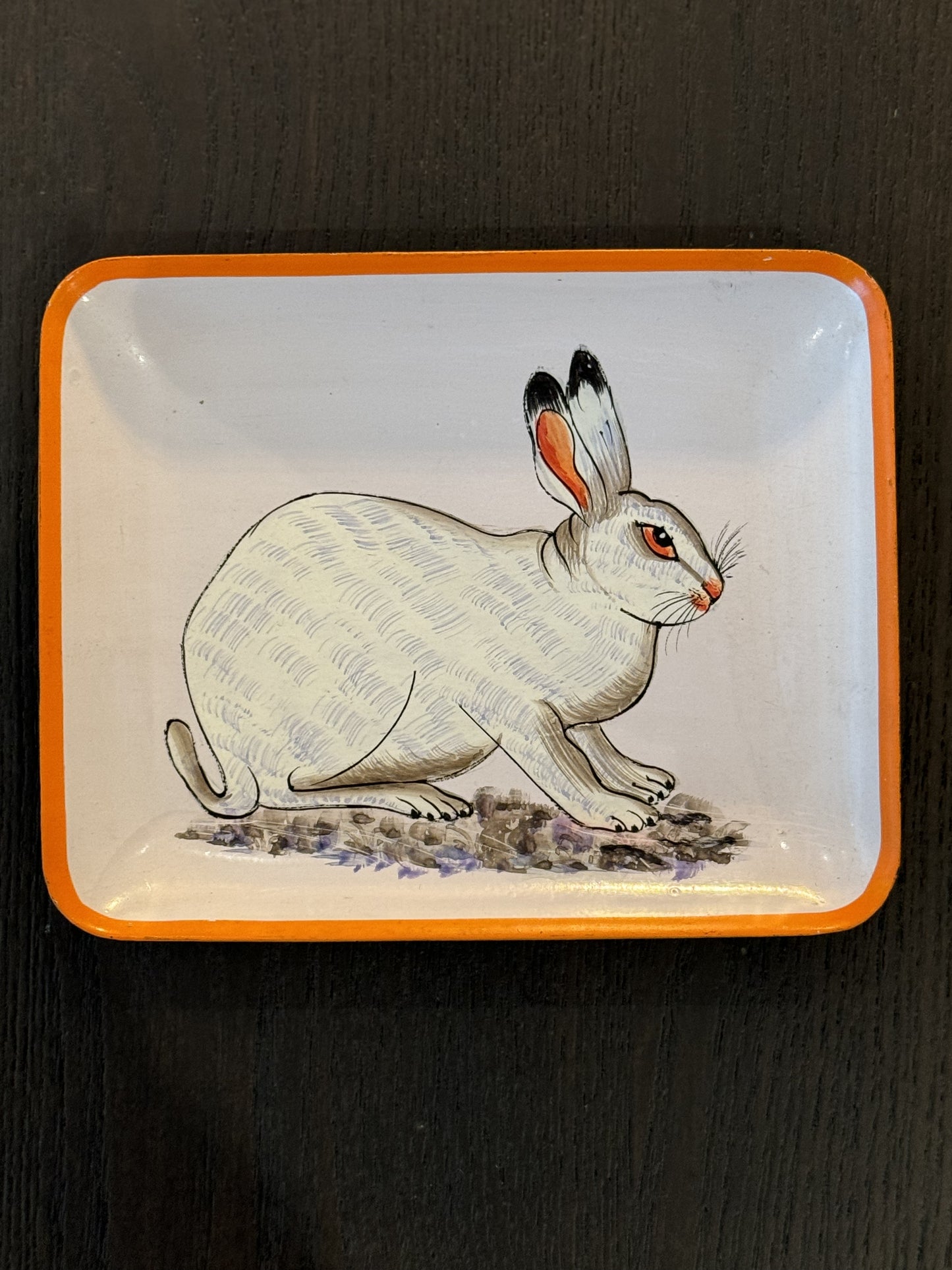 Handpainted Iron Trays