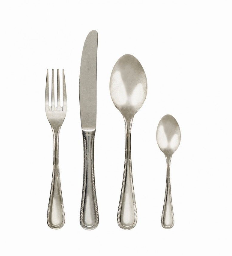 24-Piece Silver Cutlery Set