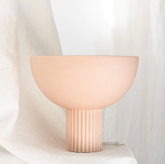 Charming ceramic lamp