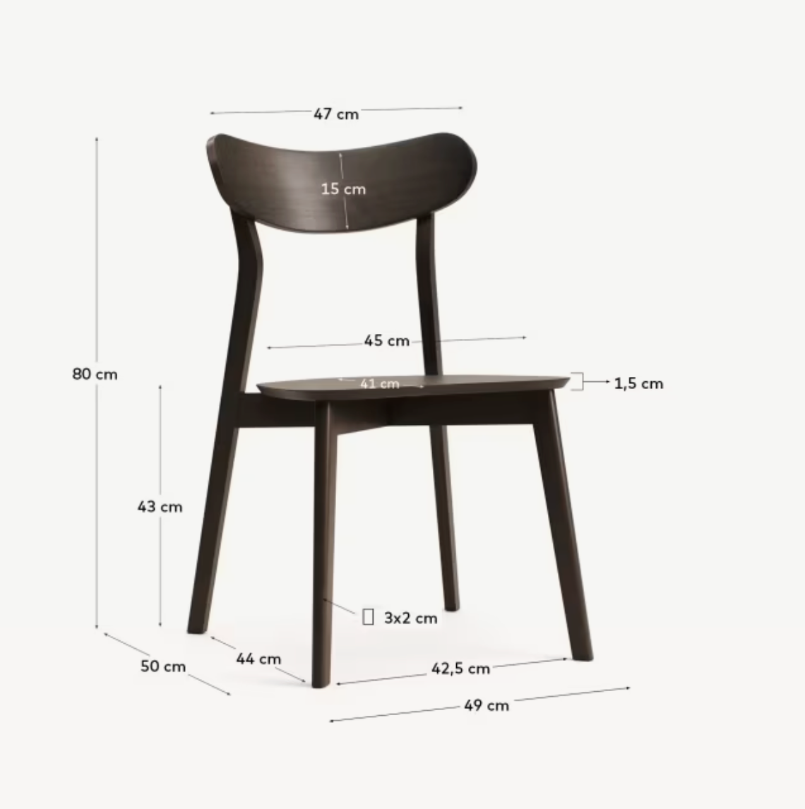 Safina chair - pick up in store