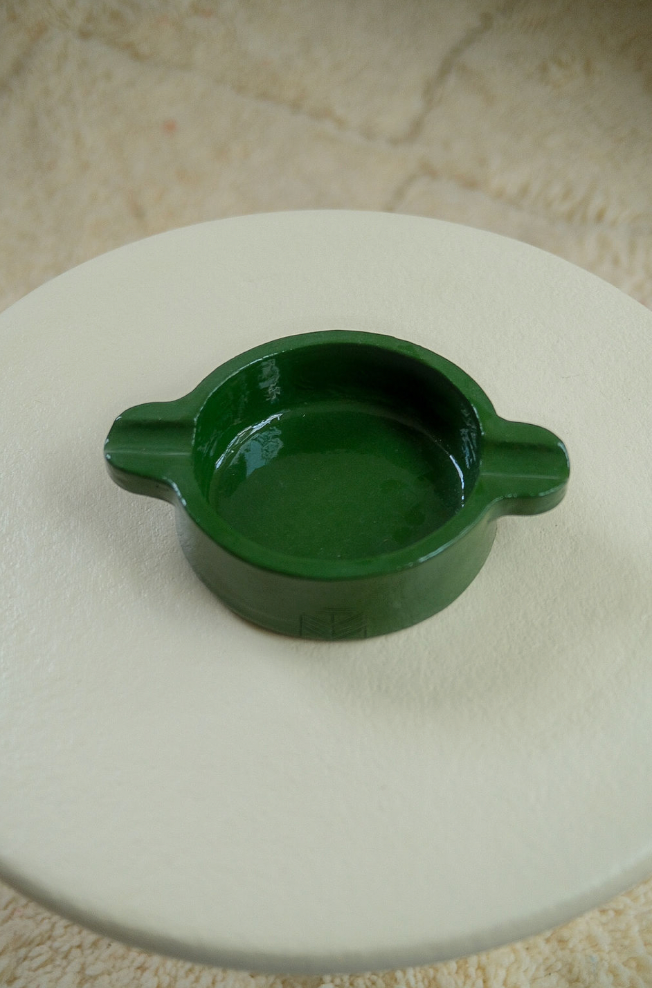 Mariela ashtray round