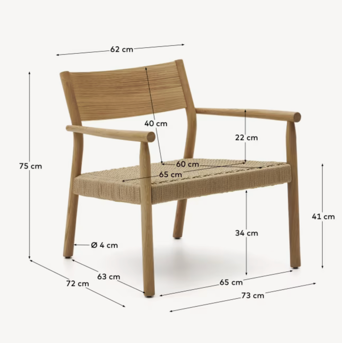 Easy lounge chair
