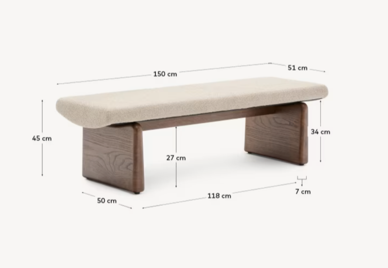 Stepstone dining bench