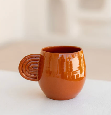 Terracotta mugs