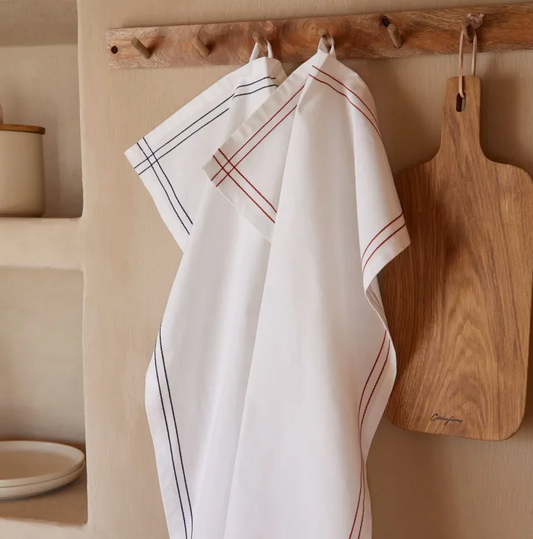 Embroidered kitchen towels