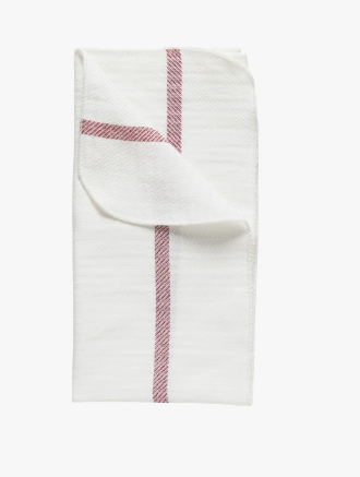 Napkins with middle stripe