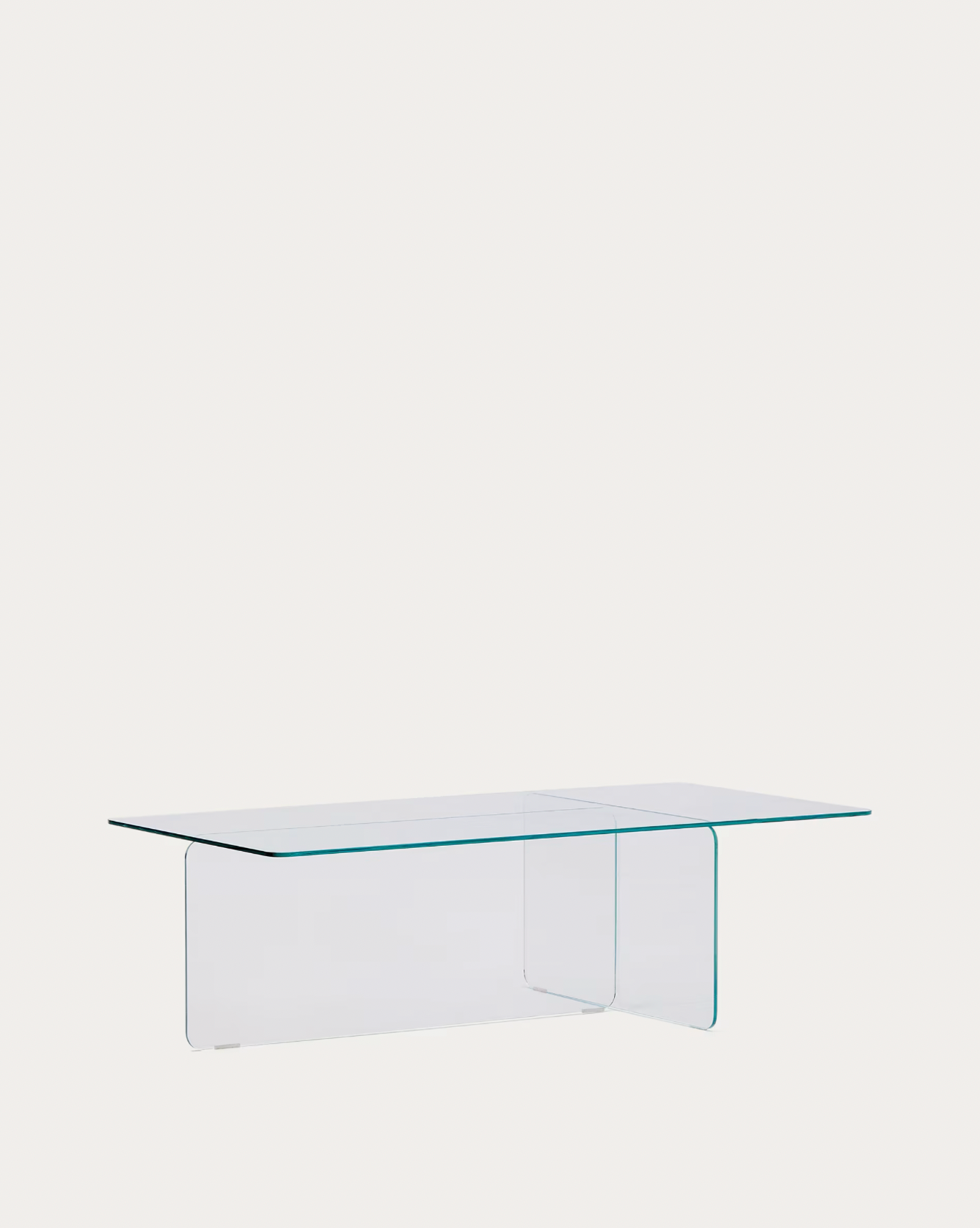 Zaren Glass coffee table - email to order