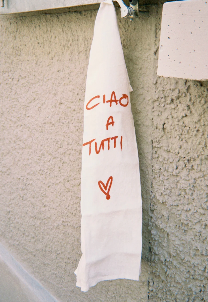 Printed kitchen towels