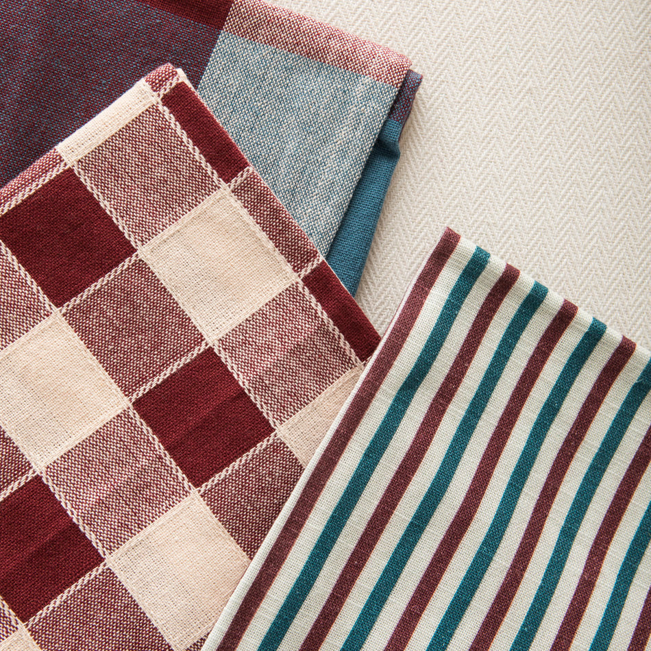 Woven cotton napkins