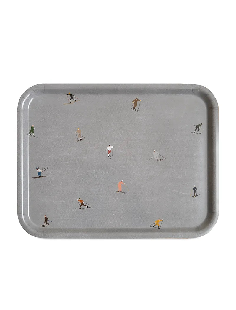 Ski themed trays