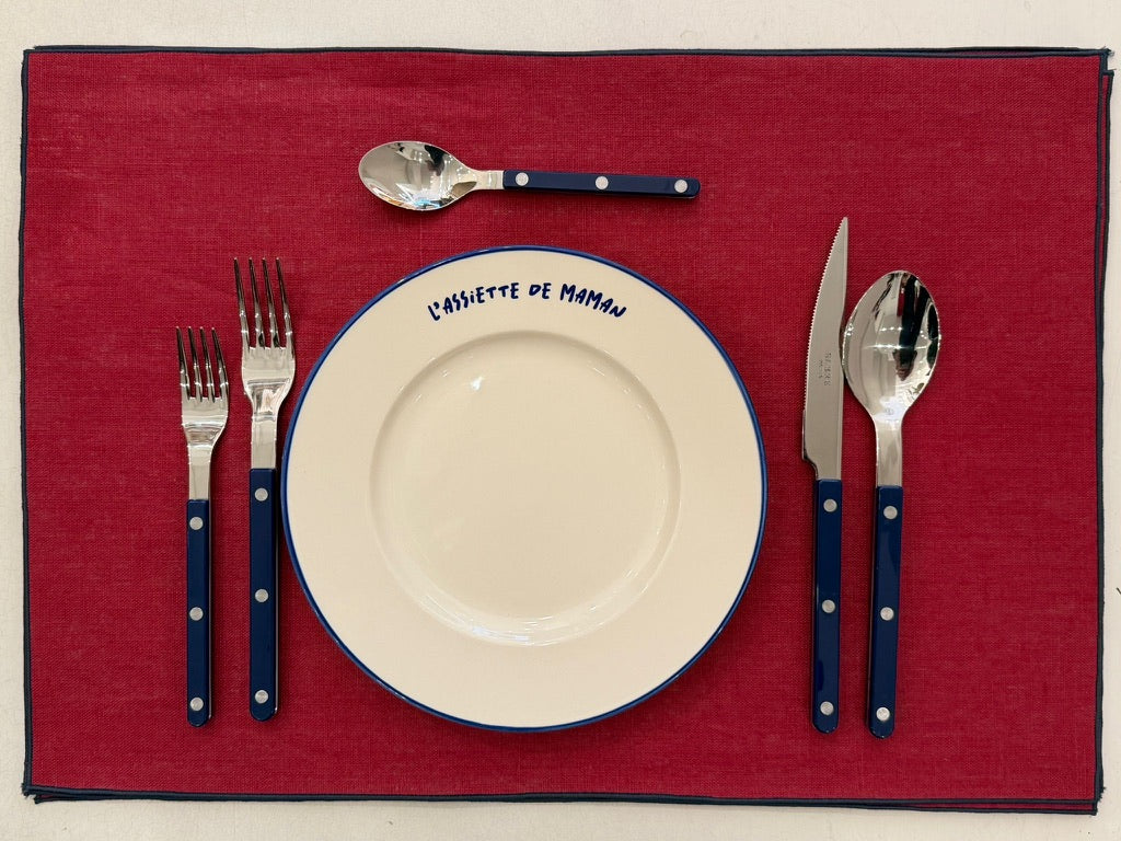 Duo coated placemats set of 6