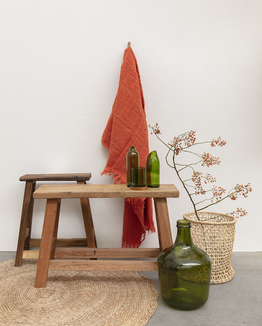 Natural wooden bench - Pick up in store