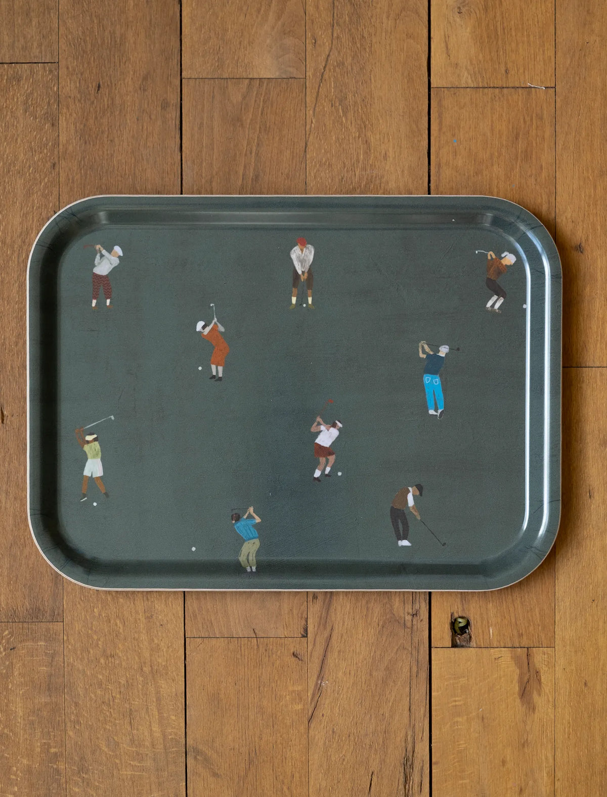 Golf themed trays