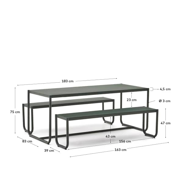 Steel set