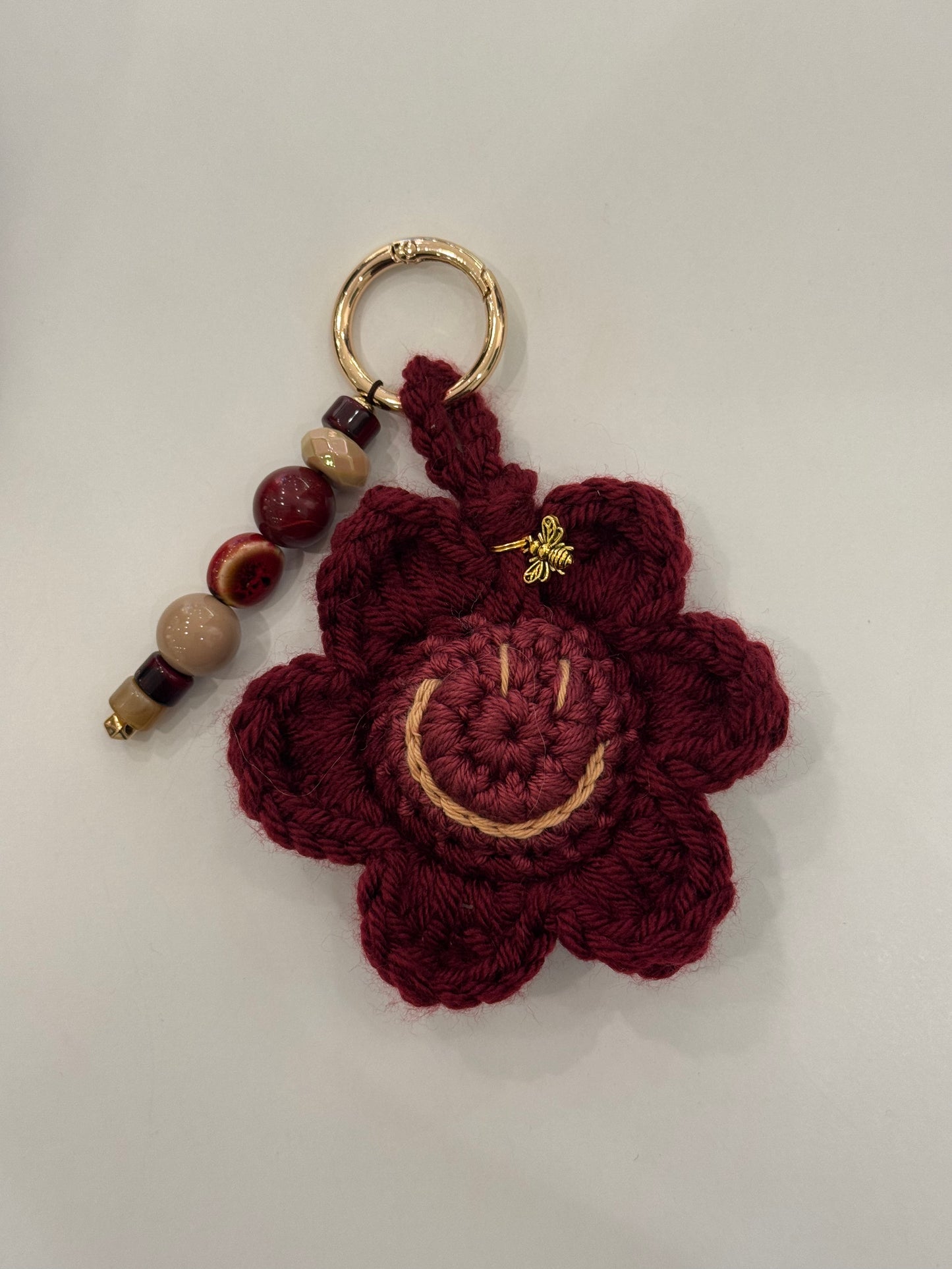 Crochet key hangers/bag charms