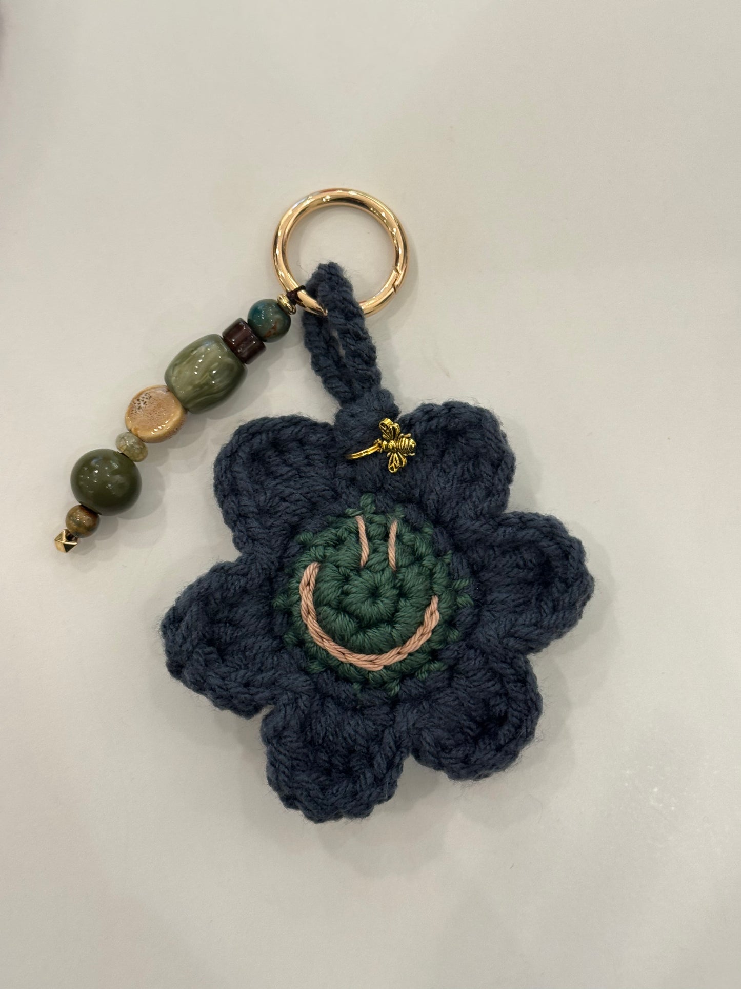 Crochet key hangers/bag charms