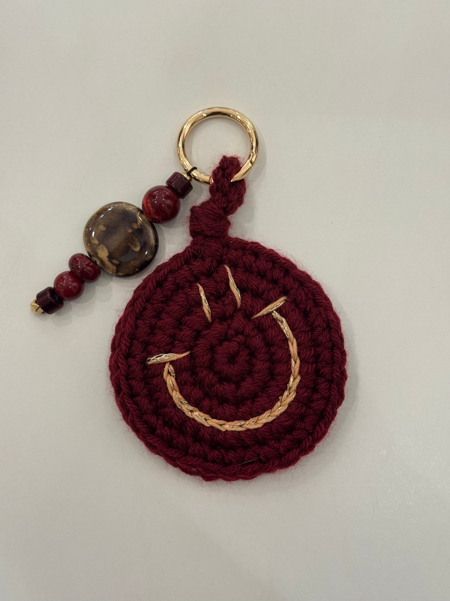 Crochet key hangers/bag charms