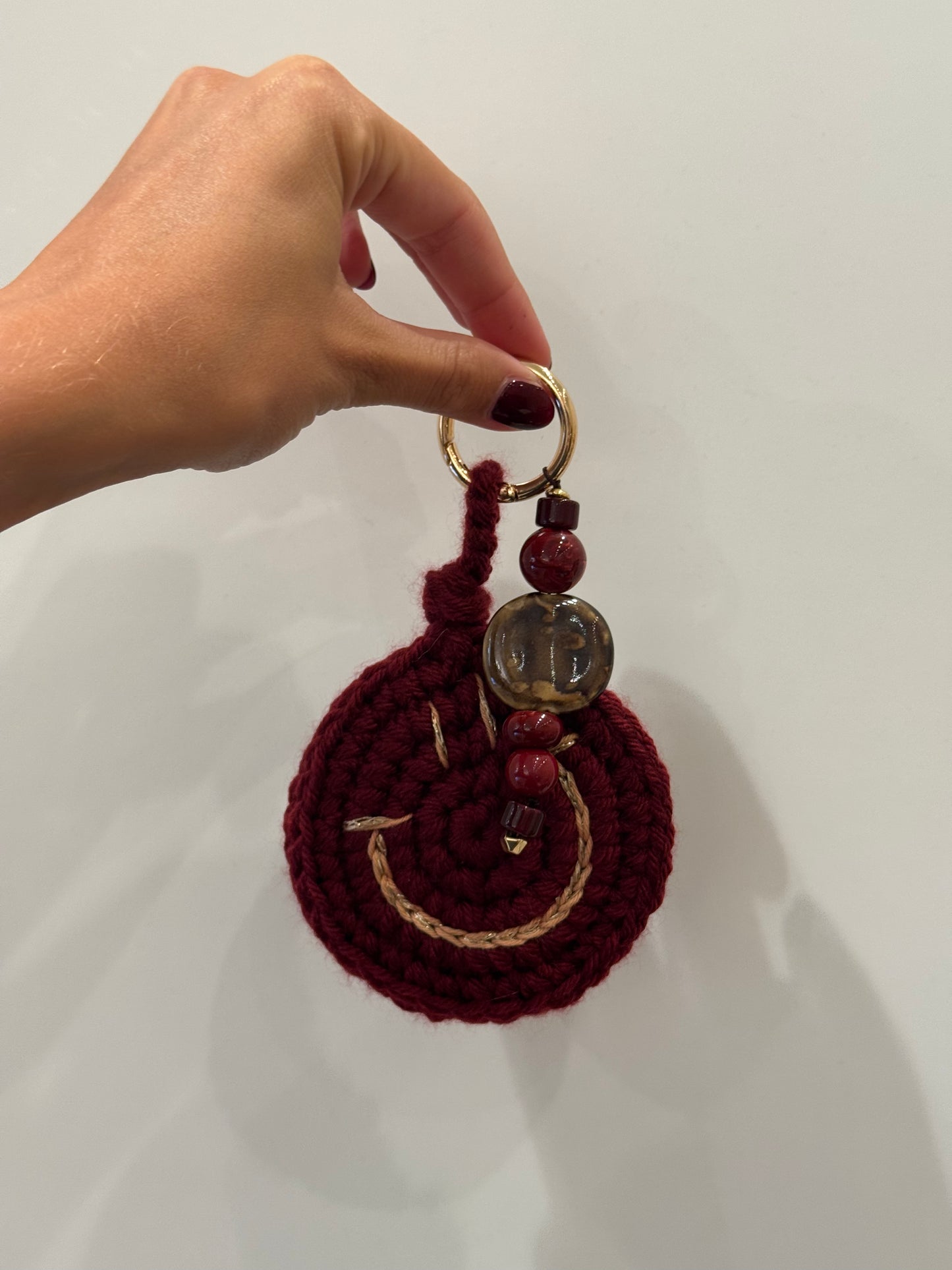 Crochet key hangers/bag charms