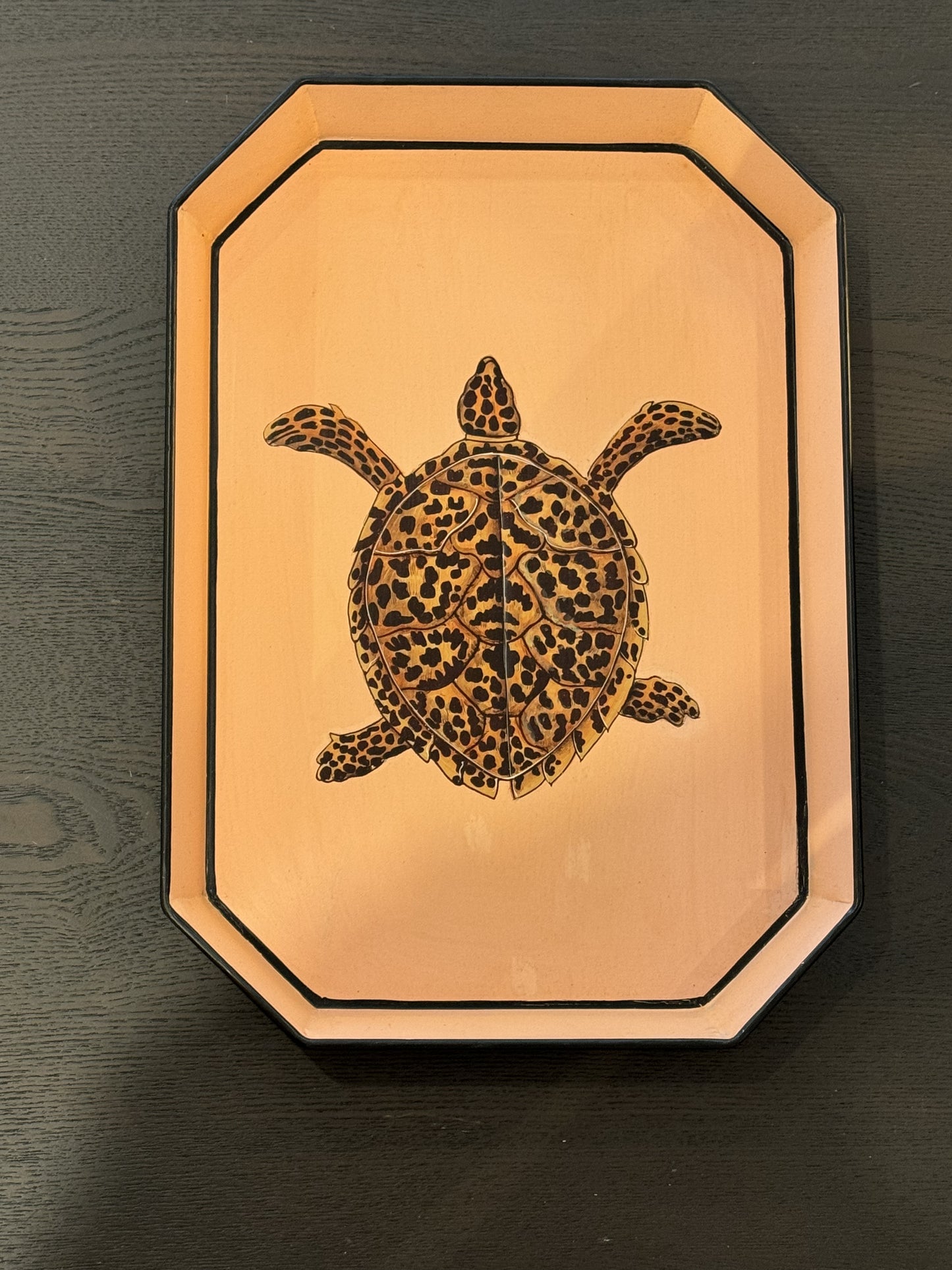 Handpainted Iron Trays 43x30 cm