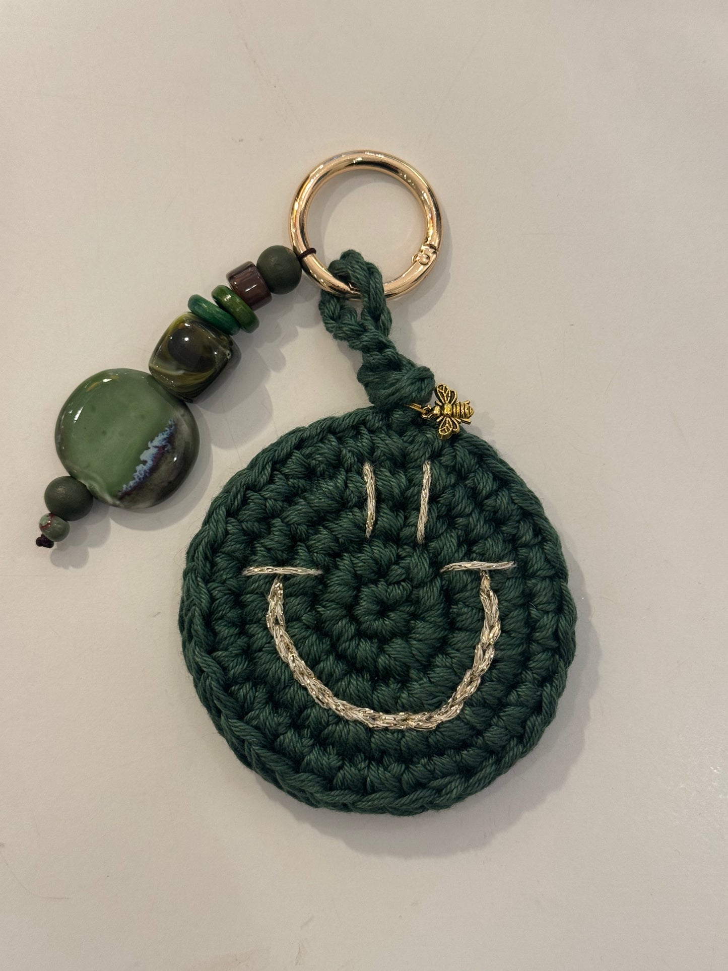 Crochet key hangers/bag charms