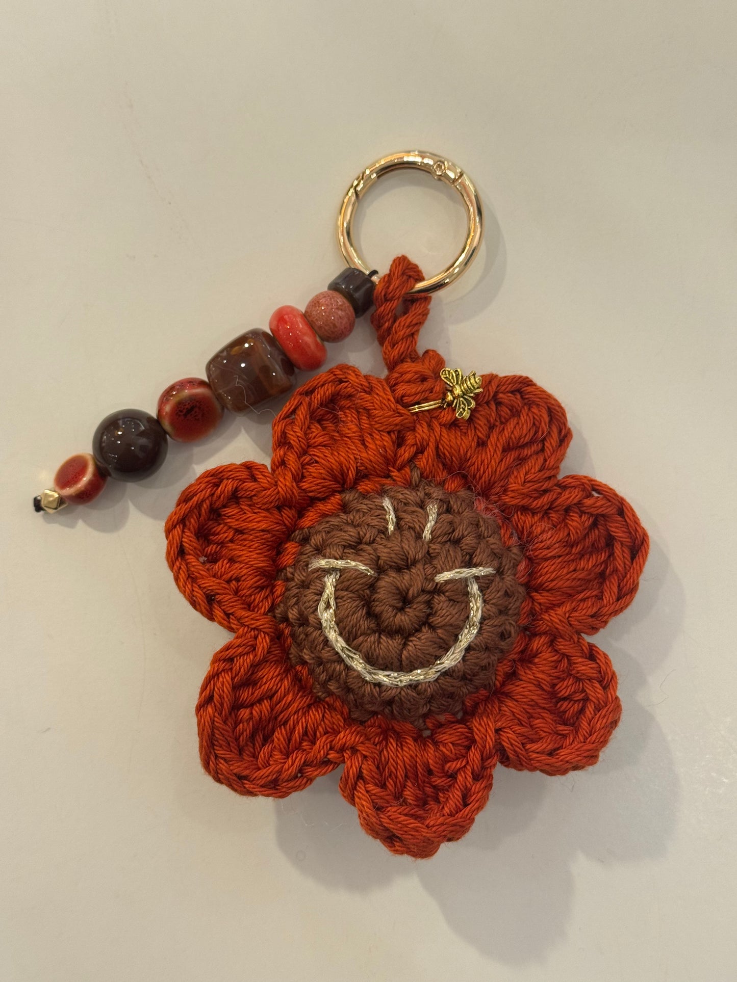 Crochet key hangers/bag charms