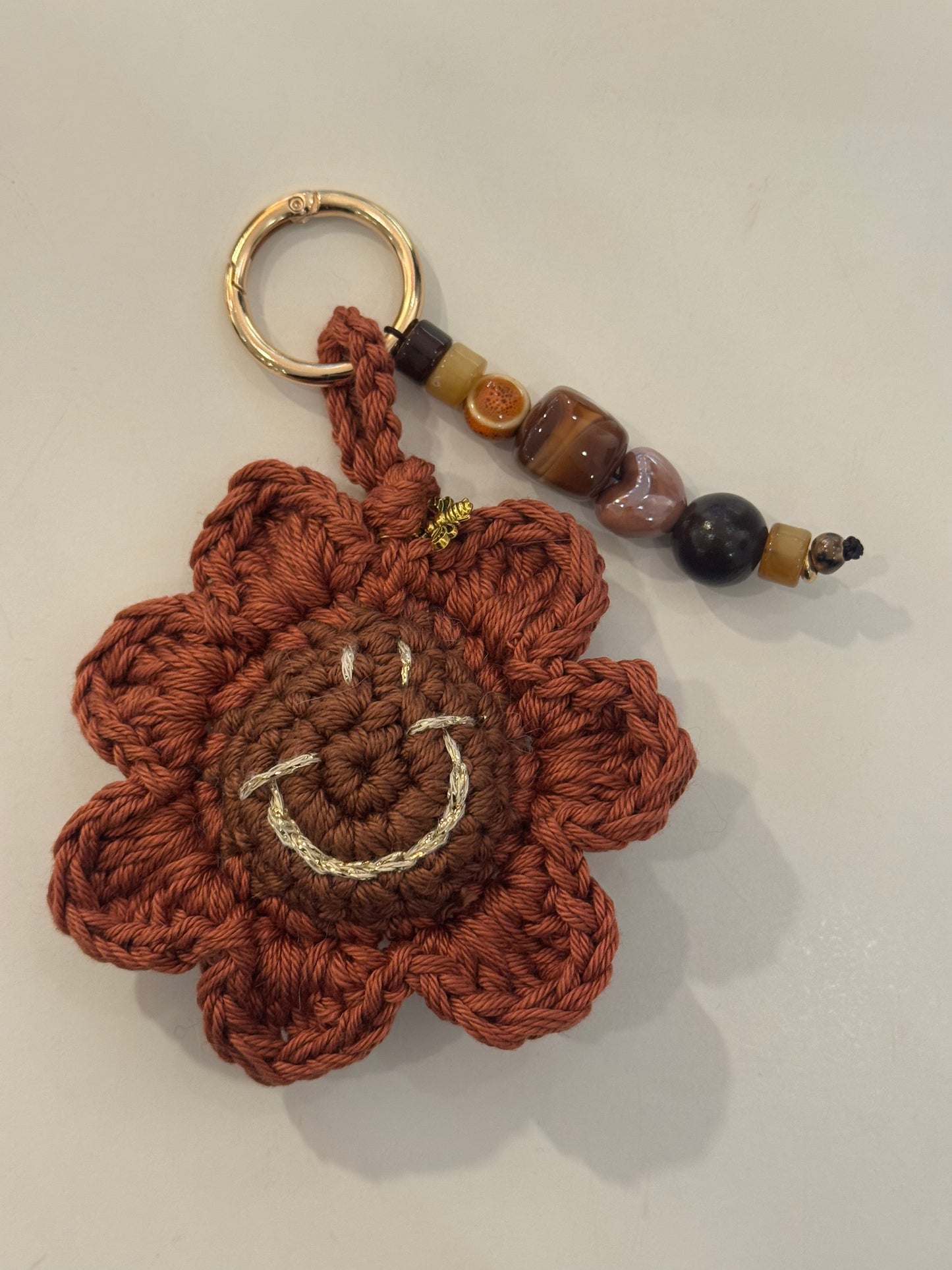 Crochet key hangers/bag charms
