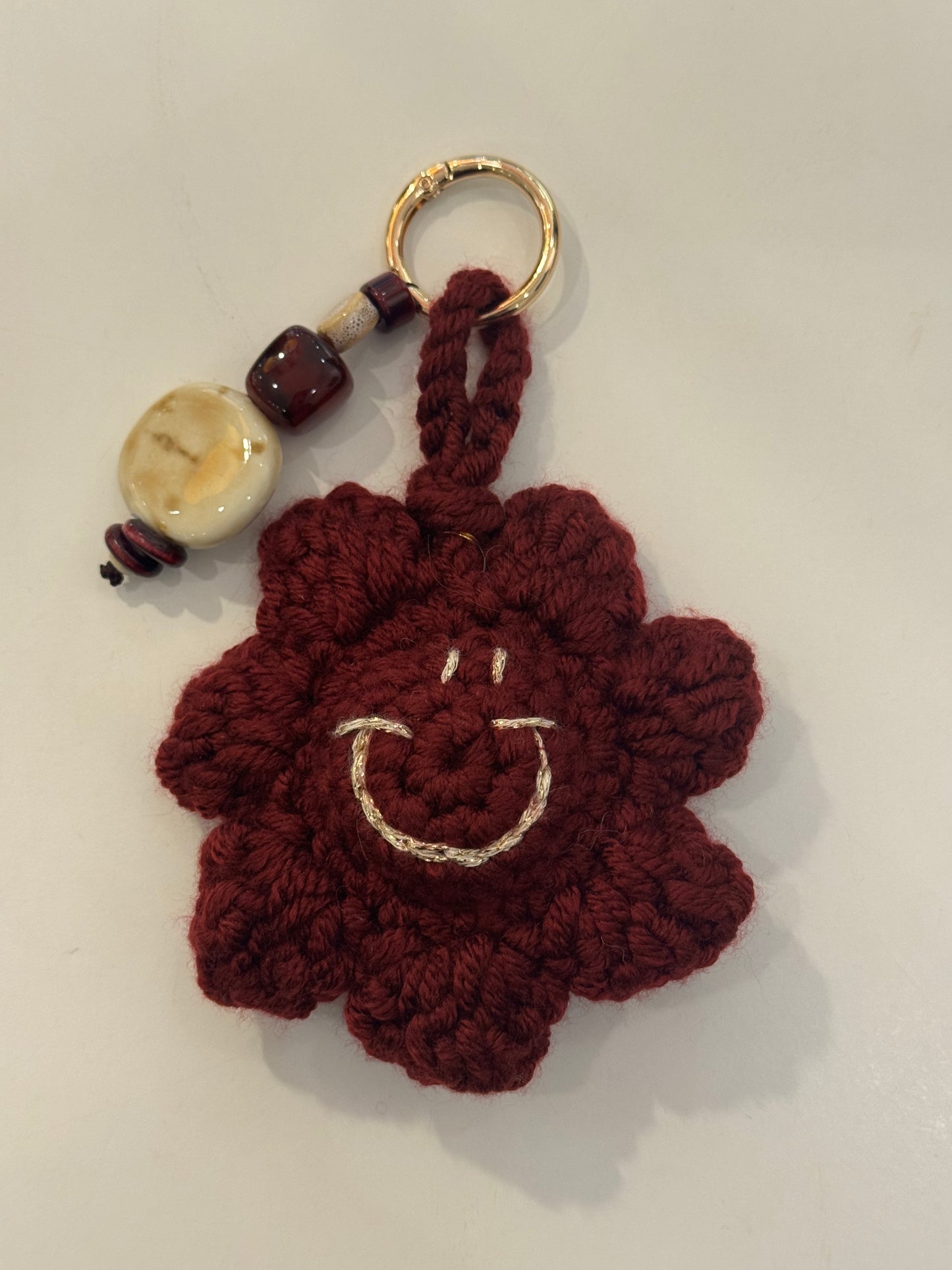 Crochet key hangers/bag charms