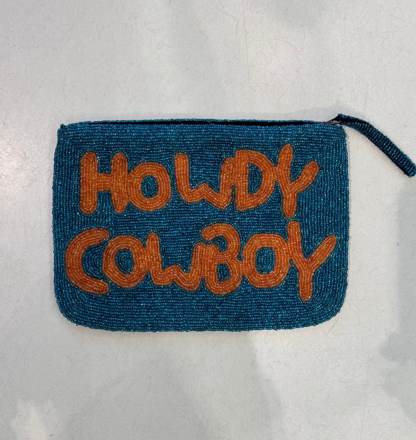Beaded pochette