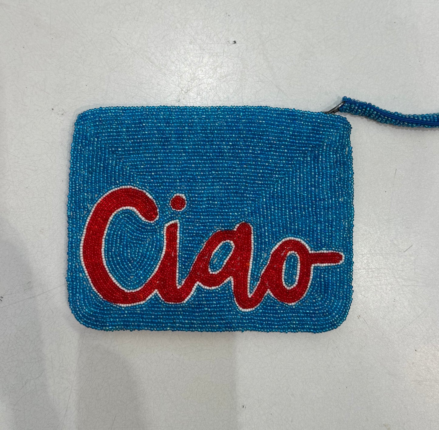 Beaded pochette
