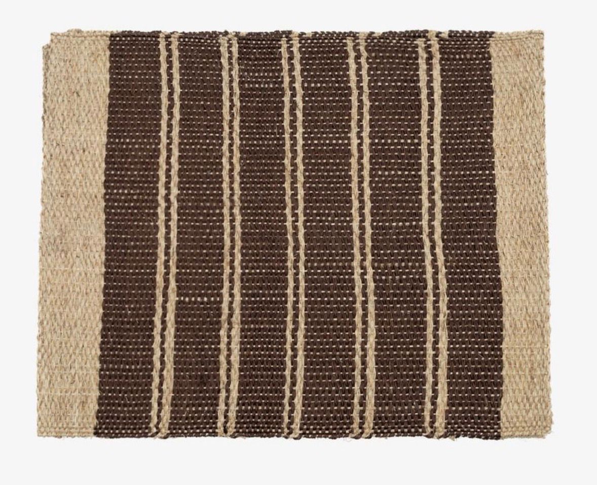 Straw placemats set of 6