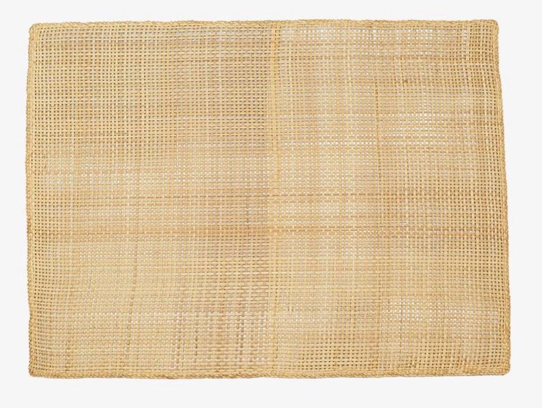 Straw placemats set of 6