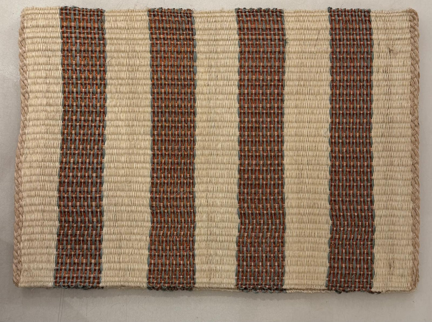 Straw placemats set of 6