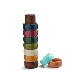 Paveau napkin rings - set of 6
