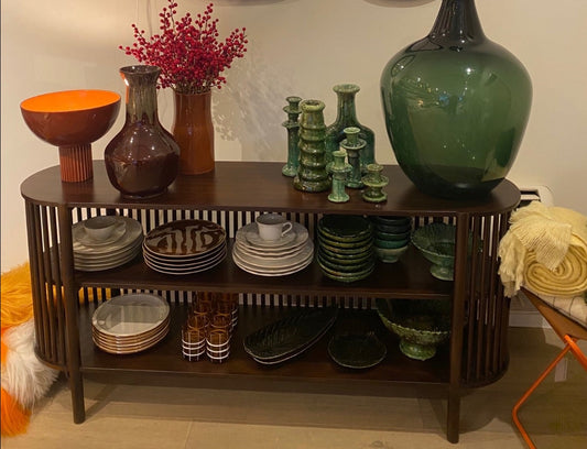 Dark brown wooden dressers - E-mail to order