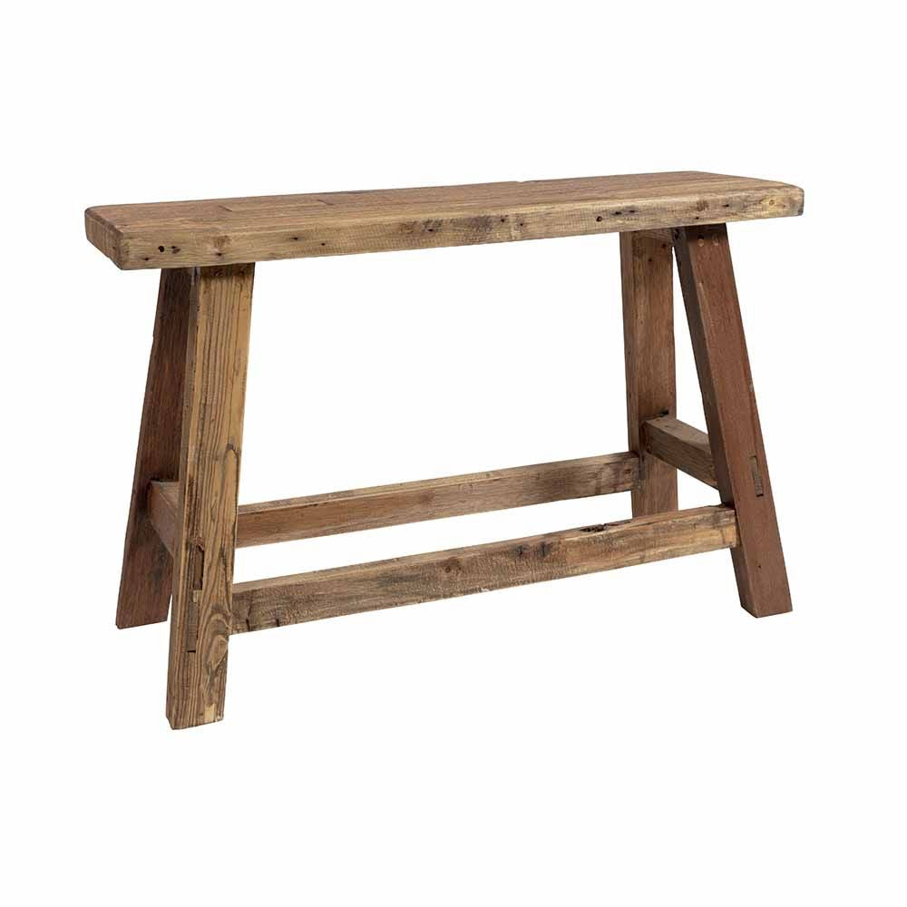 Natural wooden bench (pick up in store)
