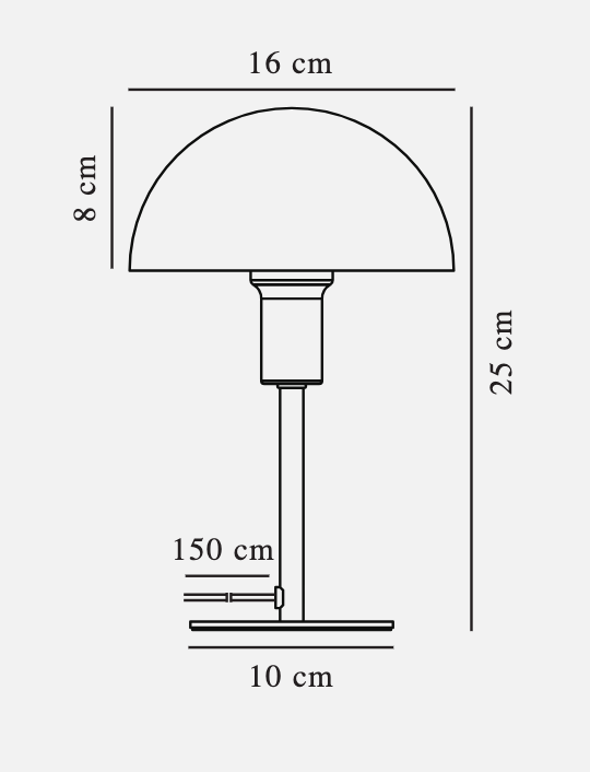 Ellen mini table lamp