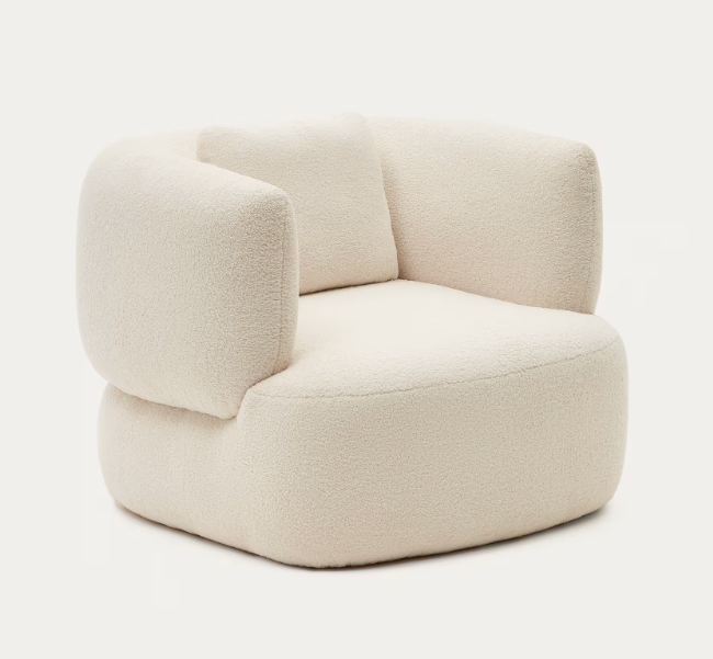Bouclé fauteuil - E-mail to order