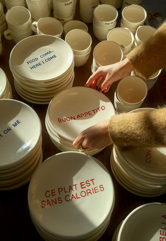 Own collection - plates 22 cm