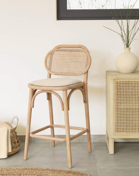 Rattan high chair - email to order