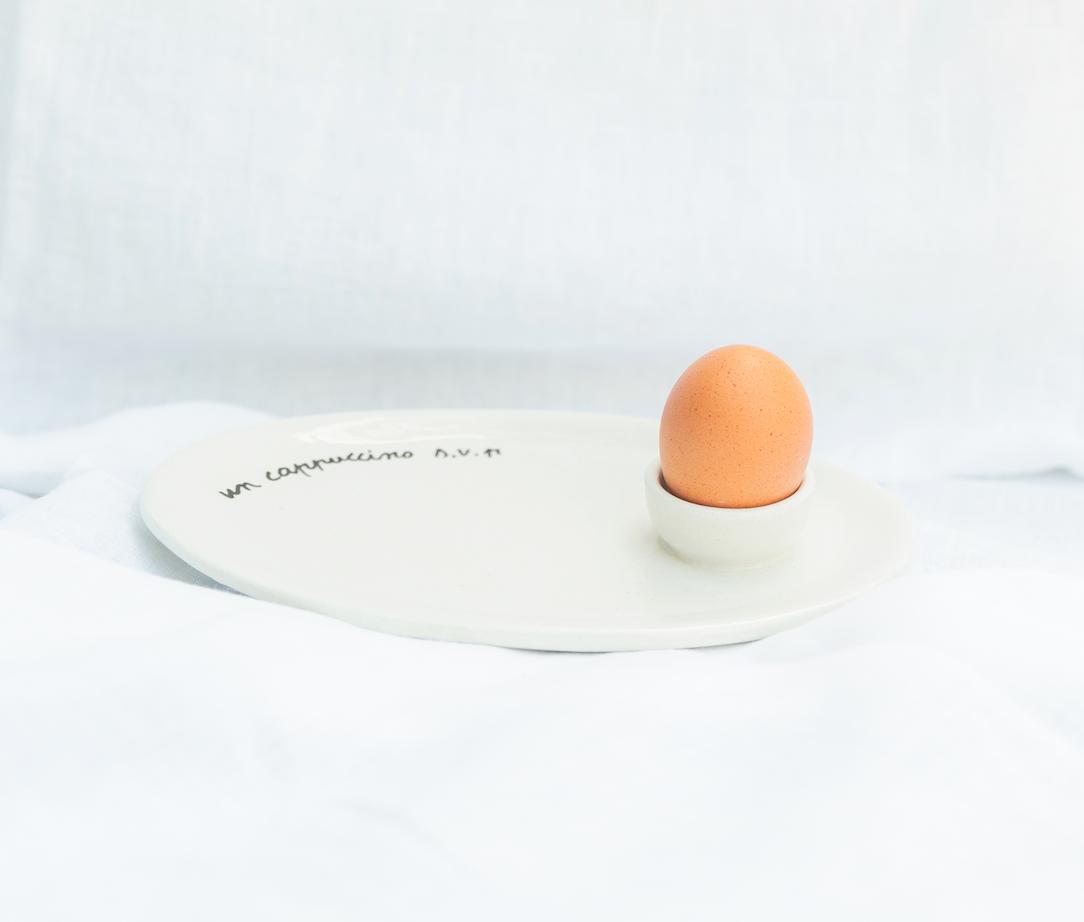 Egg cup plates
