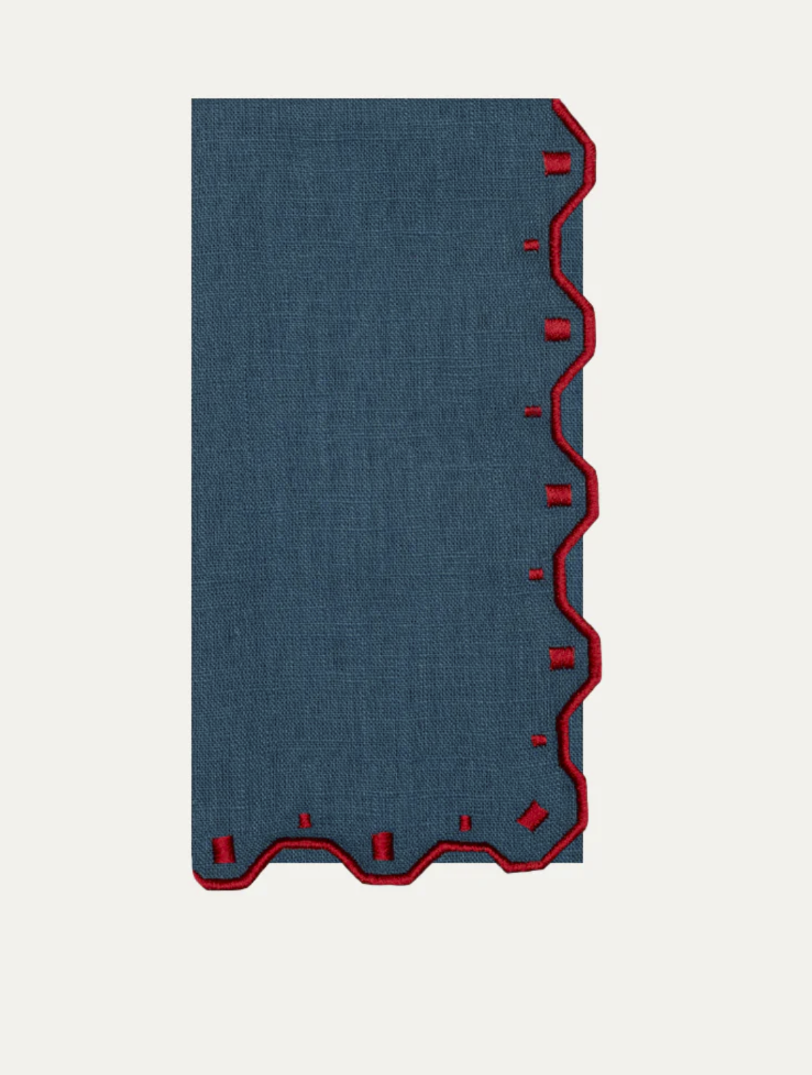 Embroided textile