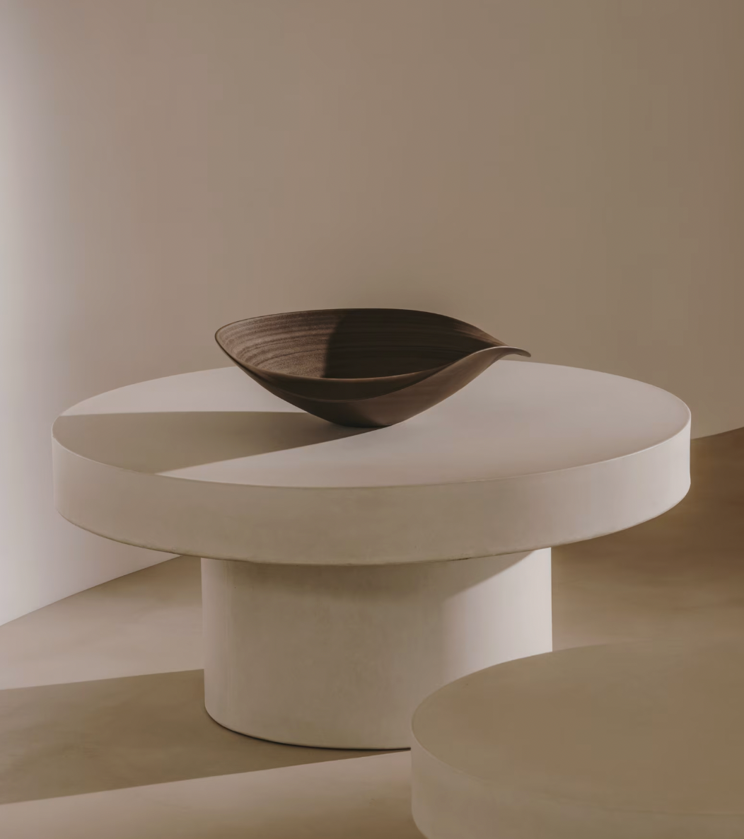 Circle coffee table D90 cm