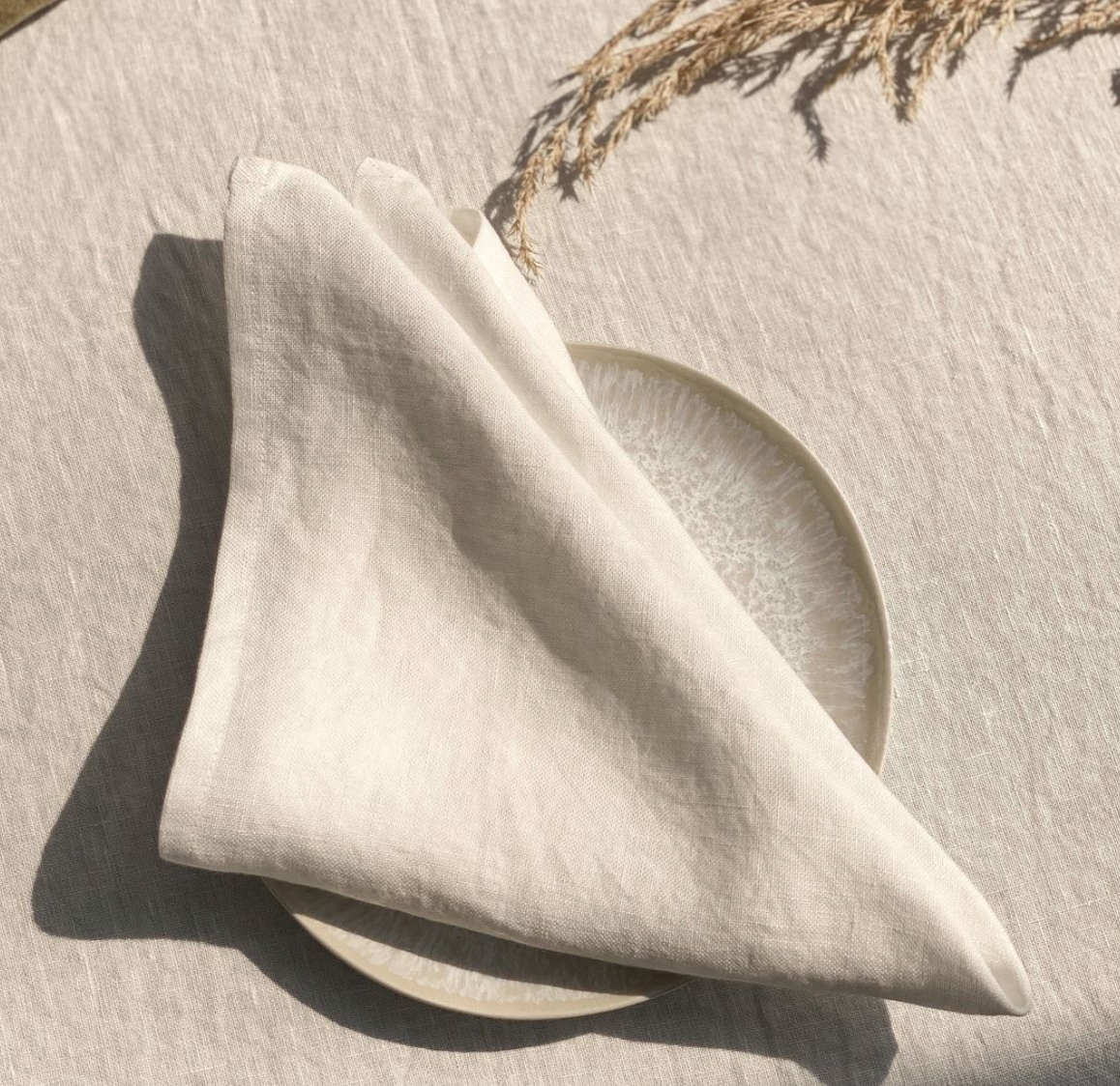 Granville white napkins