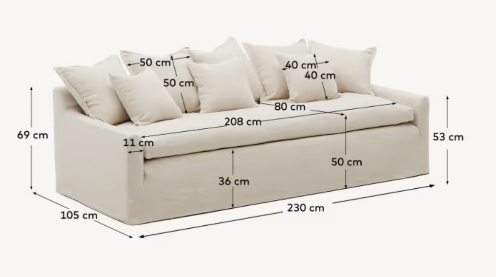Boho sofa